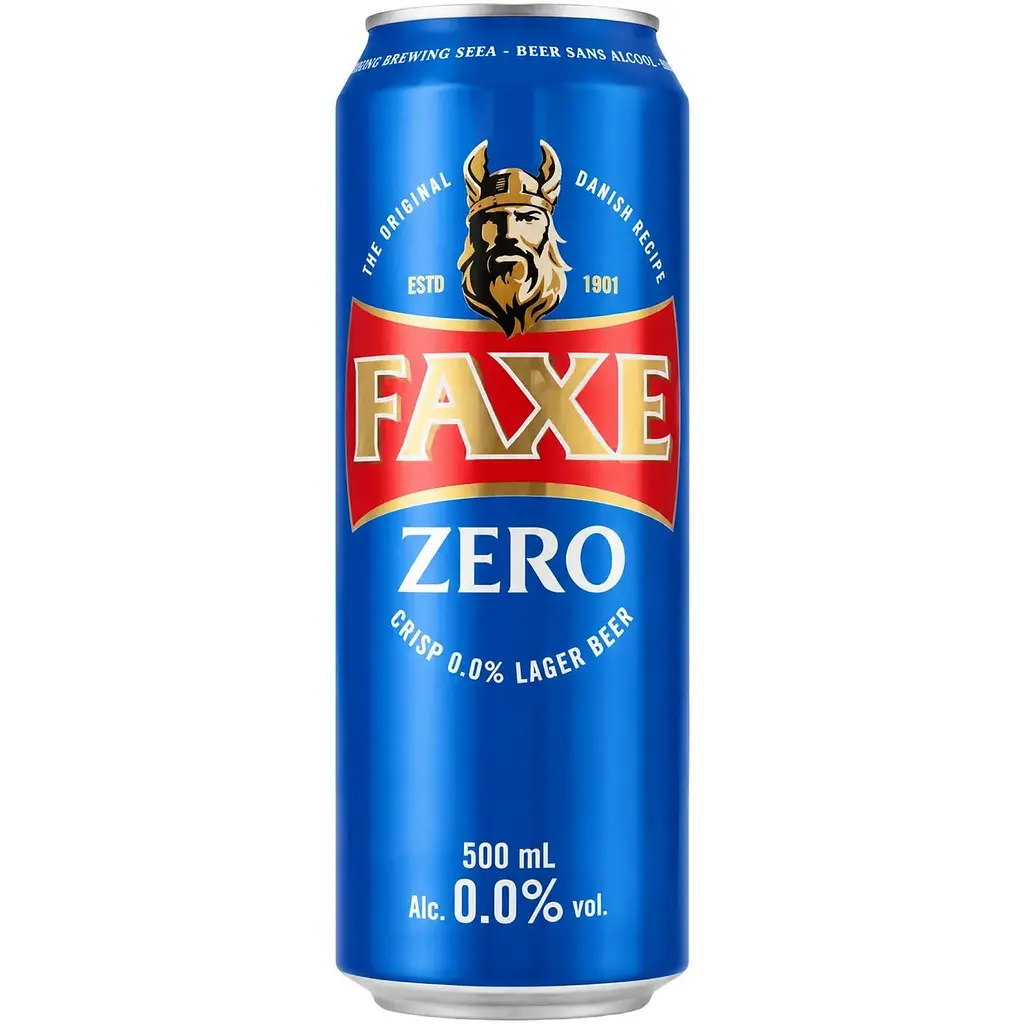 Пиво безалкогольне Faxe Free світле 0.5% 0.5 л з/б