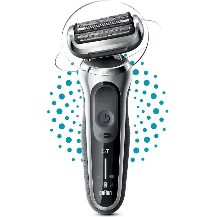 Электробритва Braun Series 7 71-S1000s silver/black (6851748) - фото 2