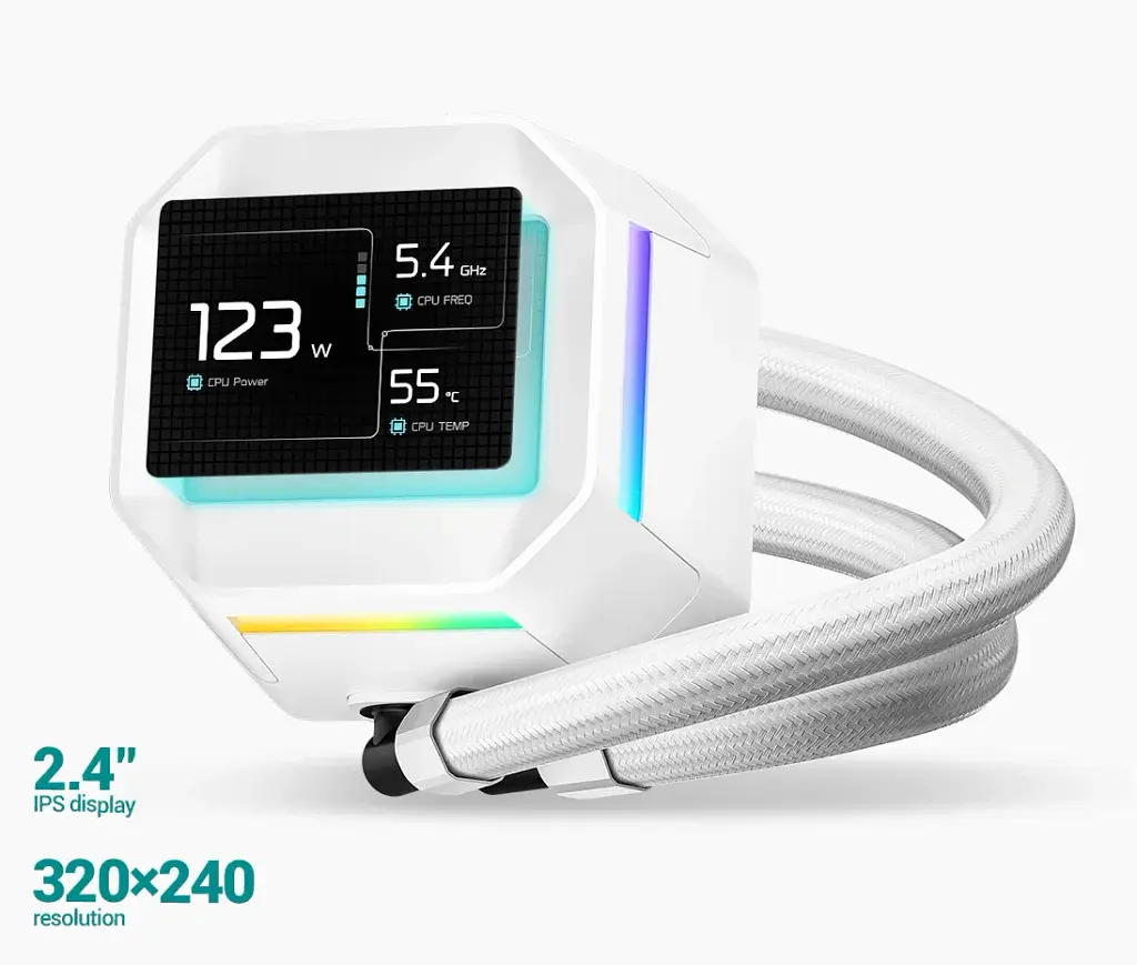 Система рідинного охолодження Deepcool LM360 WH (R-LM360-WHDMMC-1) - фото 9