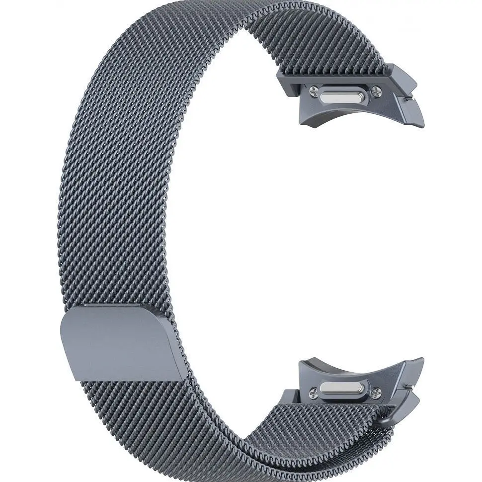 Ремінець ArmorStandart Milanese Magnetic для Samsung Galaxy Watch 7/FE/6/6 Classic/5/5 Pro/4/4 Classic Grey (ARM86843) [151812] - фото 2