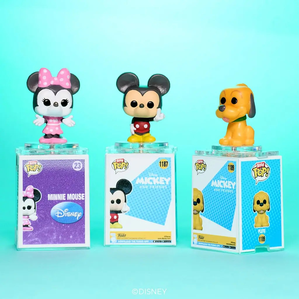 Набор фигурок Bitty Pop Дисней Микки Маус 4 фигурки Disney Mickey Mouse 4 Pack 3 см BP DSN 4P - фото 3
