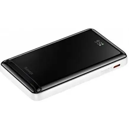 Портативная батарея Baseus Magnetic Bracket Overseas Edition 20W 10000mAh белая PPCX000202 - фото 2