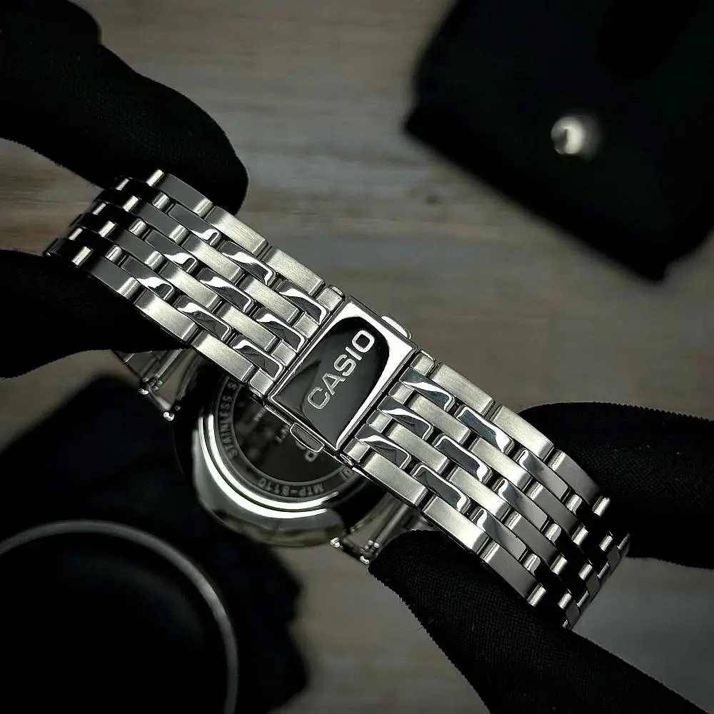 Чоловічий годинник Casio MTP-B110D-7A Сріблястий ( AT1141-0261 ) - фото 5