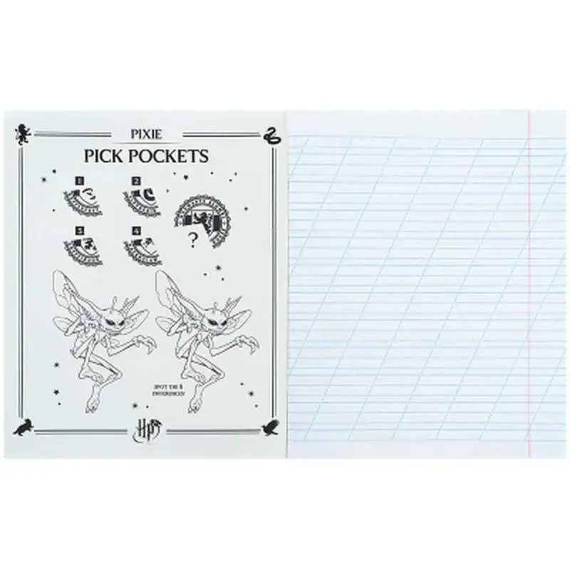 Зошит Kite Harry Potter, 12 аркушів, коса лінія (HP26-235) - фото 9