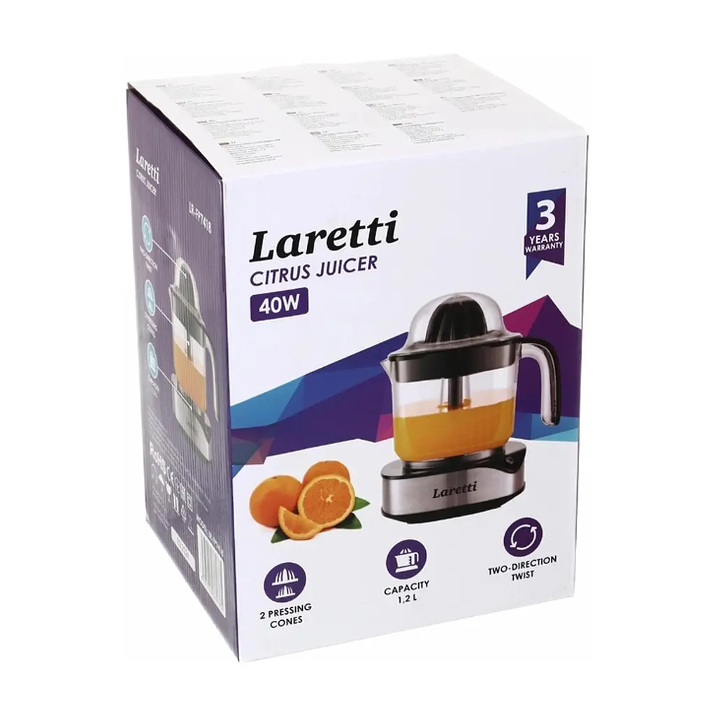 Соковыжималка Laretti LR-FP7418 - фото 6