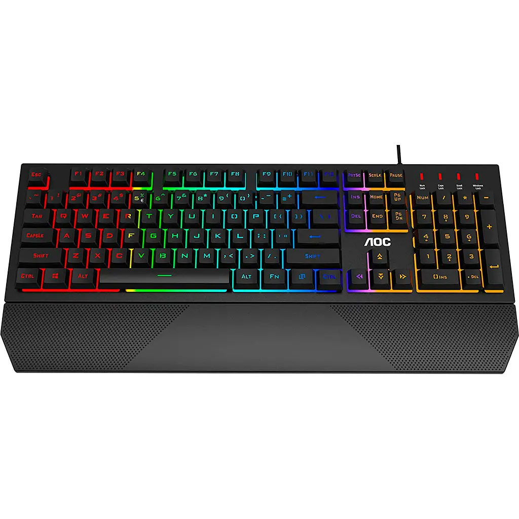 Клавиатура AOC GK200 Gaming RGB LED [GK200D32R] [105581] - фото 3