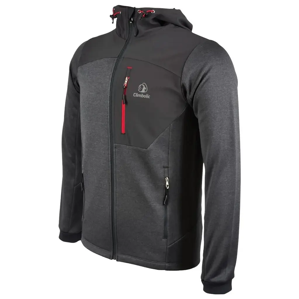 Флисовая кофта Climbolic Apex Men`s Antracite M (CL-APEX-ANT-M) - фото 2