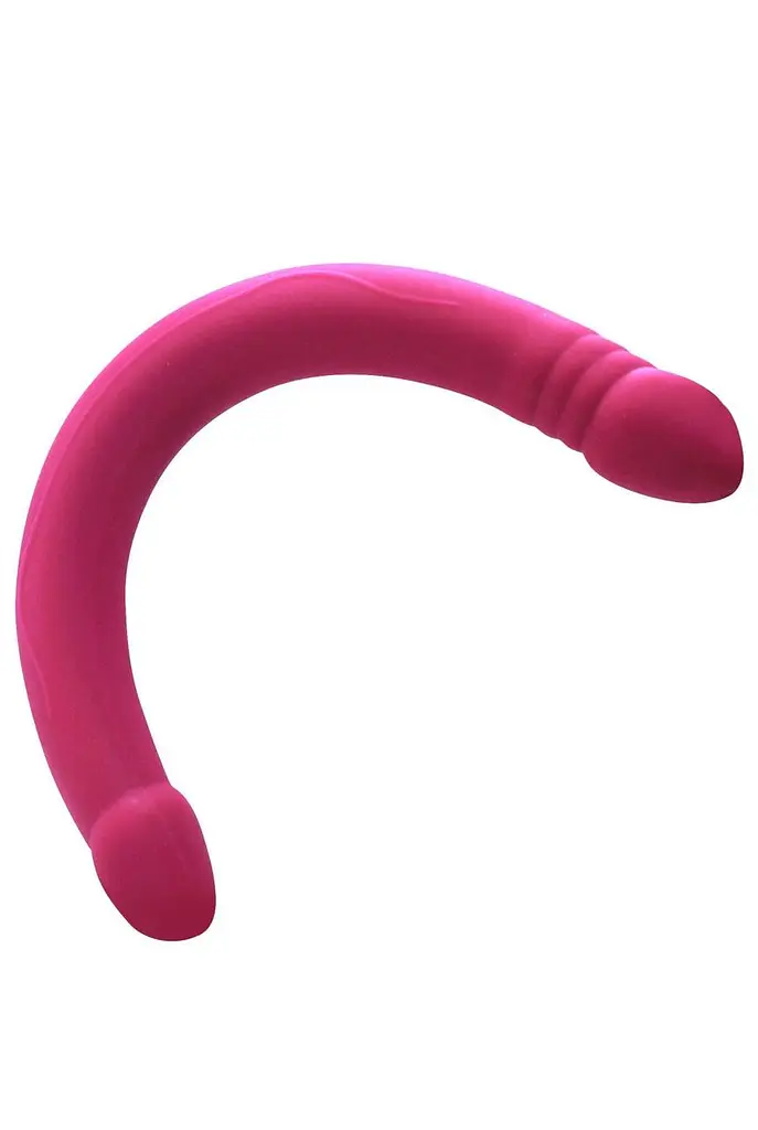 Фаллоимитатор двусторонний Dorcel Real Double Do Magenta, диаметр 4 см, длина 42 см - фото 3