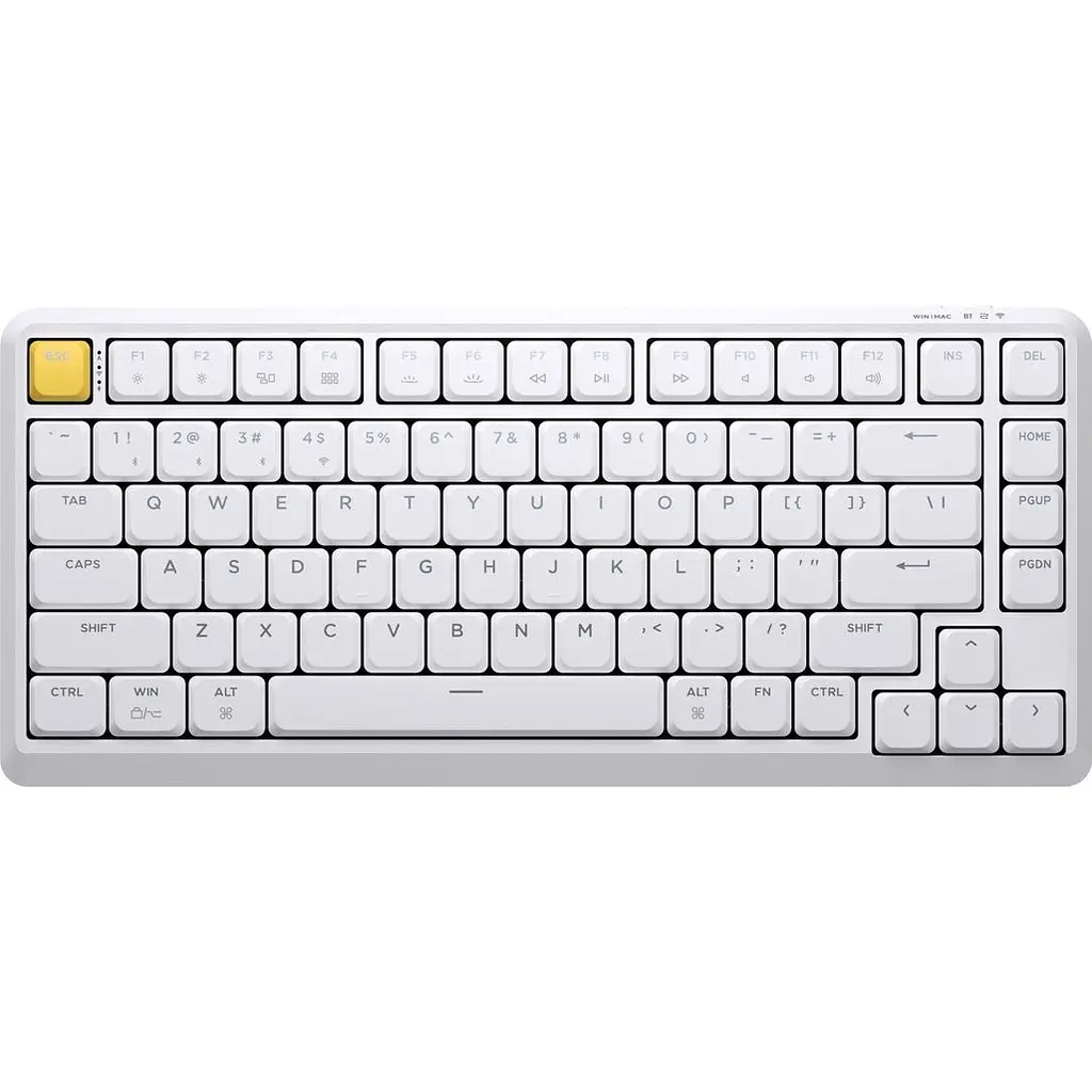 Клавіатура Keychron J1 82 Key K Pro Banana Switch RGB White (J1-Q4-UA) [159741] - фото 2