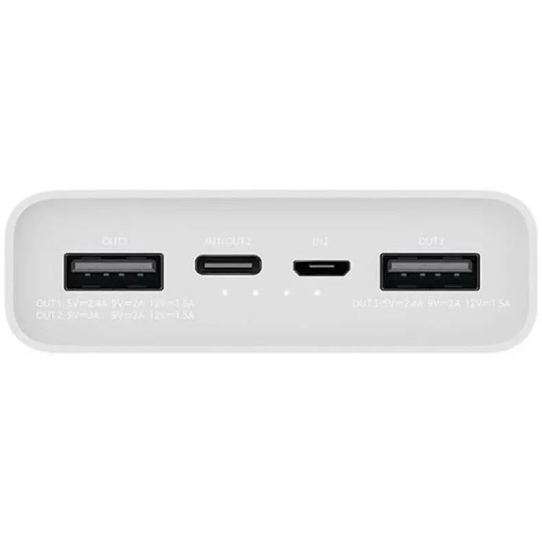 Зовнішній акумулятор (павербанк) Xiaomi Mi Power Bank 3 20000 mAh (VXN4258CN, PLM18ZM) - фото 4