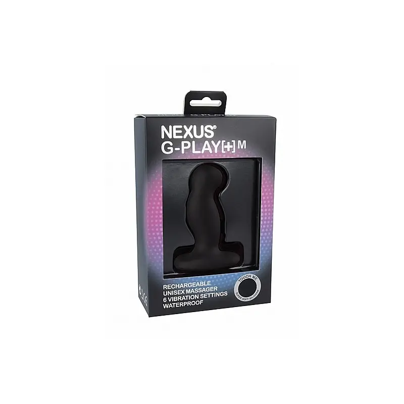 Стимулятор простаты Nexus G-Play+ Medium, 8 см черный - фото 4