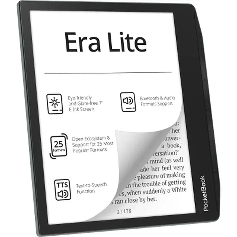 Електронна книга Pocketbook 710 Era Lite, Stone Green (PB710-9-WW) - фото 2