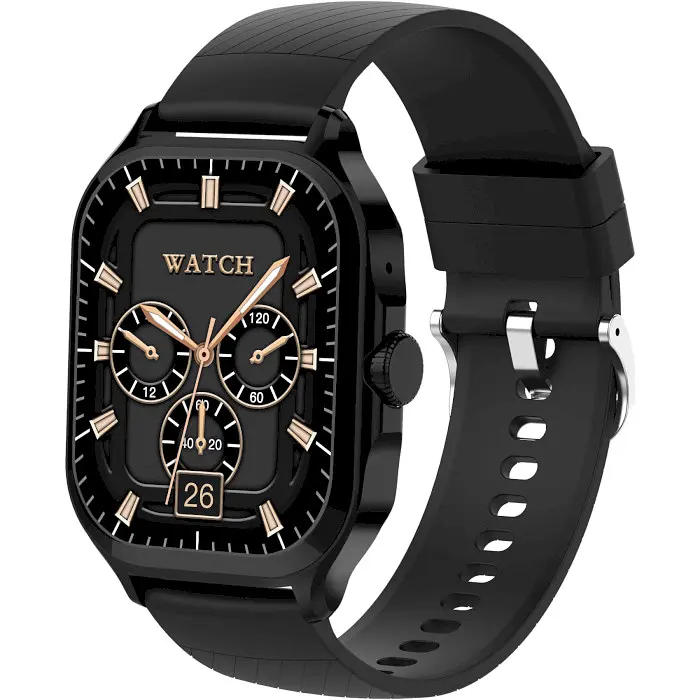 Смарт-годинник Globex Smart Watch Urban Black - фото 3