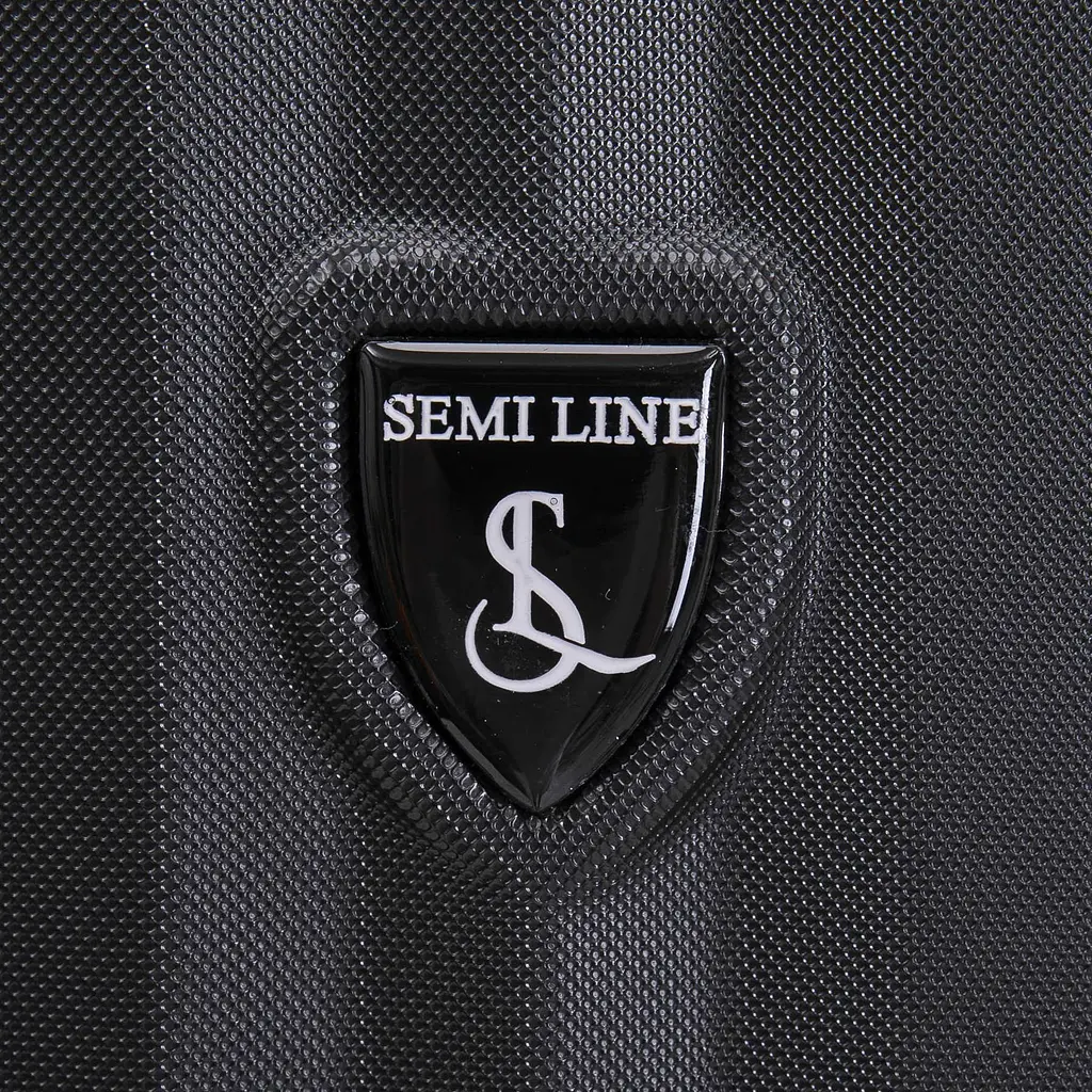 Валіза маленька під ручну поклажу Semi Line 20 дюймів (S) дюймів (S) ABS-Plastic Black (T5854-1) - фото 7