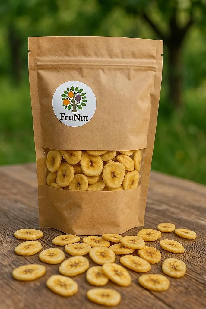 Бананові чіпси , 250 г 250 г FruNut