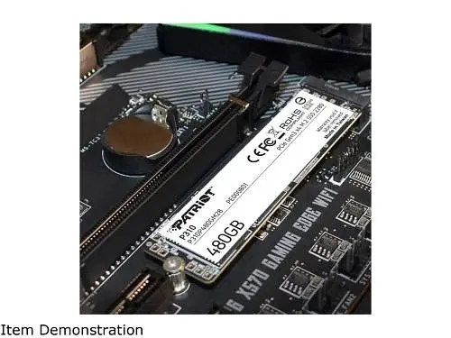 Твердотільний накопичувач SSD Patriot 480Gb, P310, PCI-E 3.0 x4, M.2 2280, 3D TLC, 1700/1500 МБ/с teh0019769 - фото 4