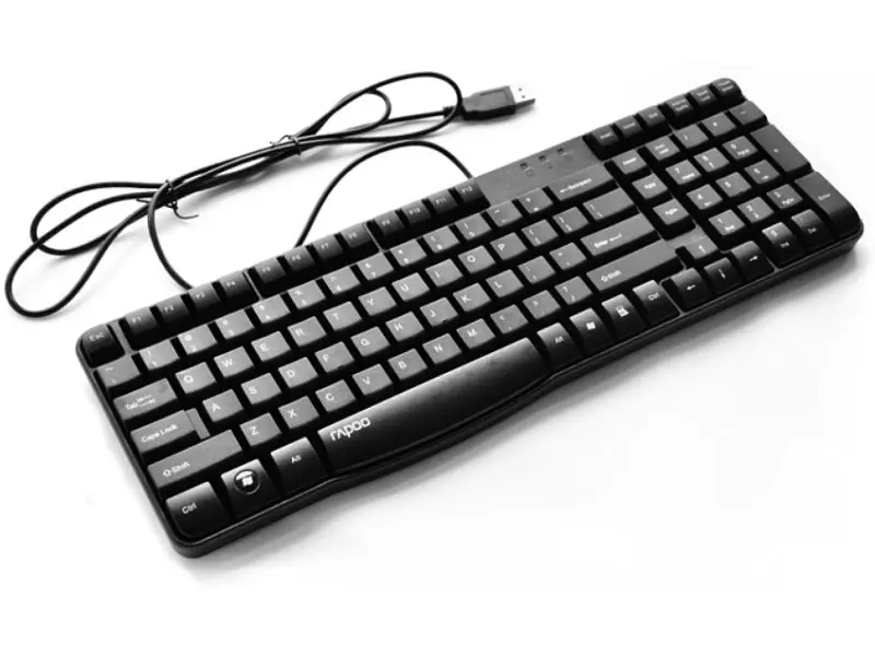 Клавіатура Rapoo N2400 Black - фото 3