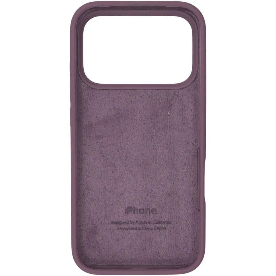 Чохол Silicone Case для Apple iPhone 17 Pro Max Taro Purple AA [145090] - фото 2