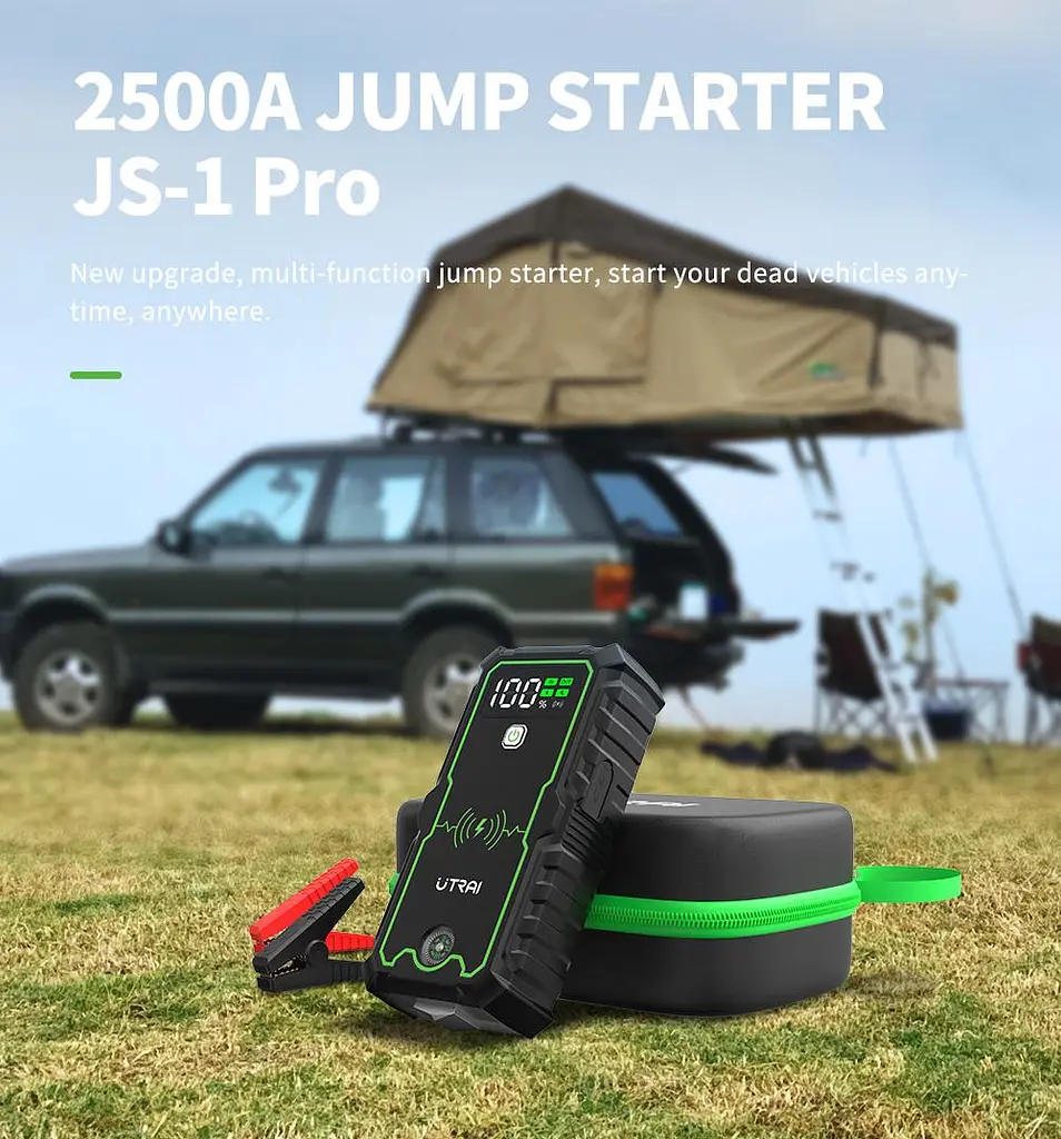 Пуско-зарядний пристрій 2500A 12V UTRAI JS-1 Pro Jump Starter Utrai Jstar One - фото 5
