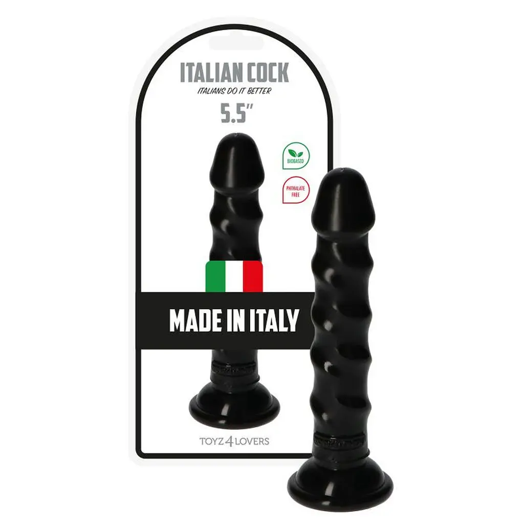 Фалоімітатор Toyz4Lovers Ugo, 14.5 см (чорний) - фото 8
