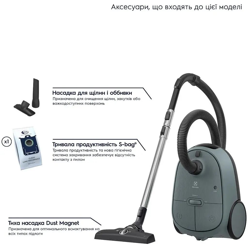 Пилосос Electrolux EB61C1OG - фото 3