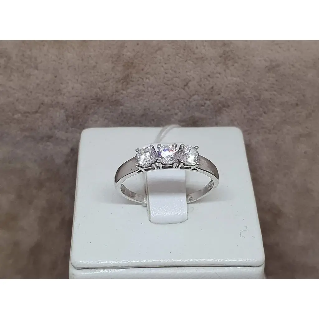 Серебряное кольцо Агни ОМЕГА с фианитами. 1316/1Р-CZ - фото 3