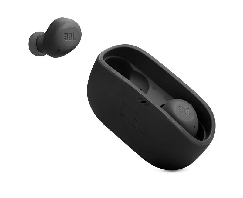 Навушники бездротові JBL Wave Buds (JBLWBUDSBLK) чорні - фото 5
