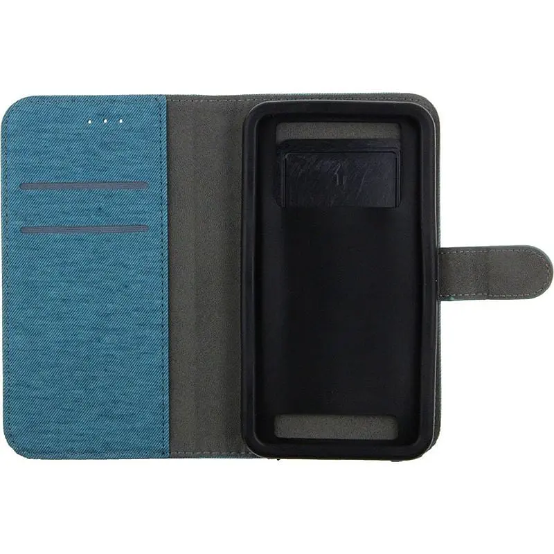 Чехол-книжка Toto Book Silicone Slide Universal Cover 6.5" (№4) Blue - фото 2