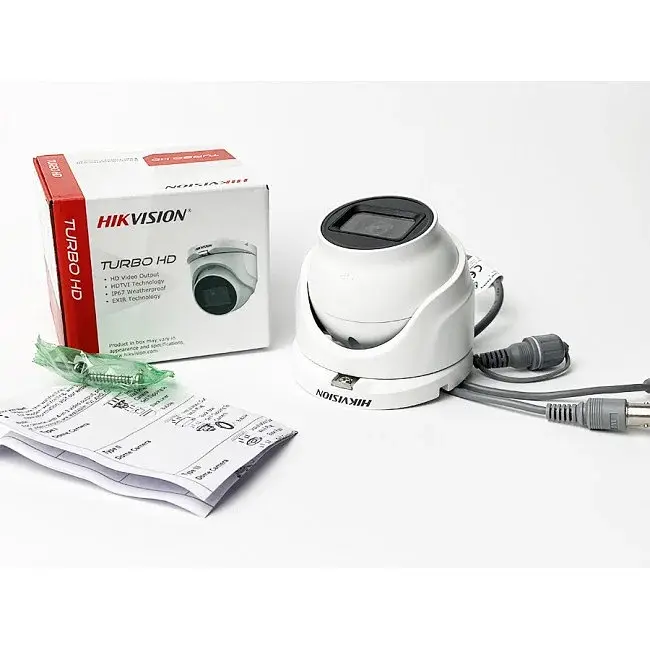 Камера відеоспостереження Hikvision вулична купольна 2 МП Turbo HD DS-2CE76H0T-ITMF (C) 2.8 мм - фото 5
