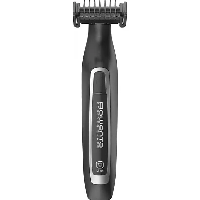Тример для бороди та вусів Rowenta Forever Sharp, чорний (TN6000F5) - фото 2