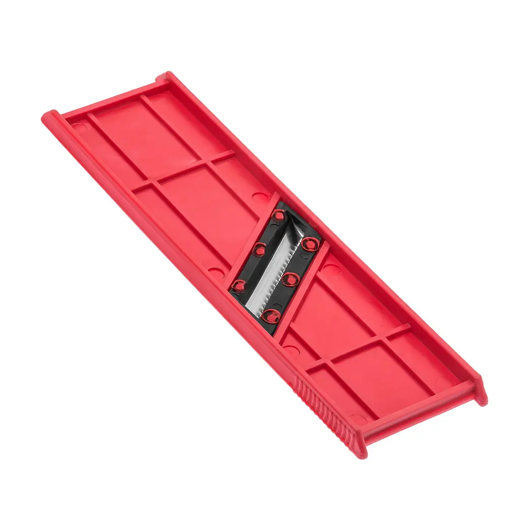 Тертка універсальна пластмасова для овочів по-корейськи, Kitchette Червоний 84481 - фото 4