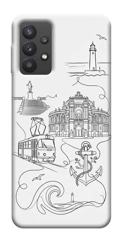 TPU чохол Demsky Odesa spirit для Samsung Galaxy A32 (A326B) 5G