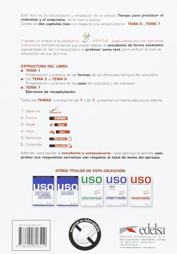 Uso del indicativo y del subjuntivo B1. Libro del alumno - Пілар Ернандес Мерцедес - фото 2