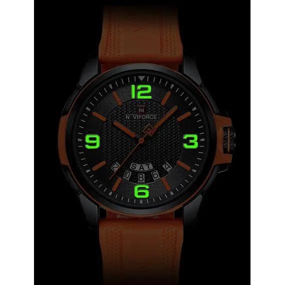 Годинник чоловічий наручний Naviforce Young Orange - фото 8