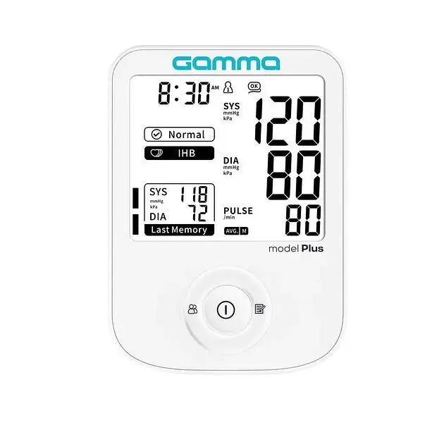 Говорящий тонометр Gamma Plus 5gen с адаптером Type-C автоматический на плечо гарантия 5 лет - фото 4