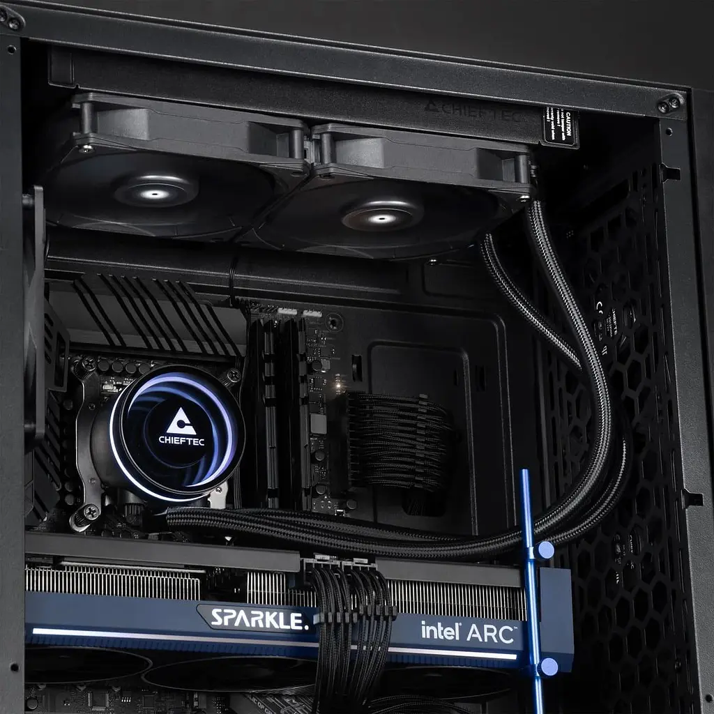 СВО Chieftec Iceberg 240 DARK (CLC-240-BLK) - фото 6
