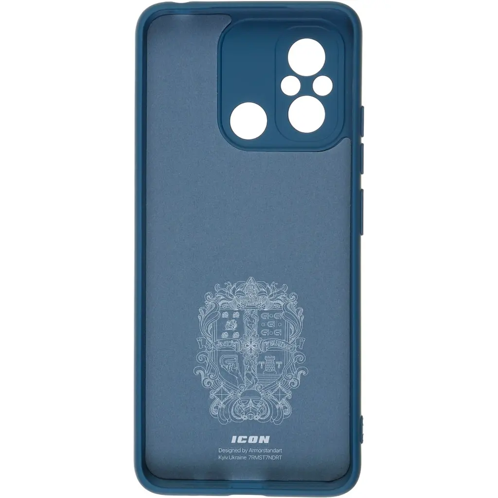 Чохол ArmorStandart ICON Case для Xiaomi Redmi 12С /11A Dark Blue [ARM65967] [83441] - фото 2