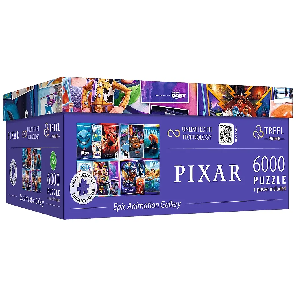 Пазл Trefl UFT Pixar Галерея епічної анімації, 6000 елементів (5900511810387) - фото 3