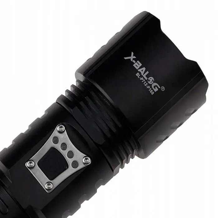 Ліхтар ручний акумуляторний X-Balog bl-p712-p160 з функцією powerbank акумулятор 26650 - фото 4