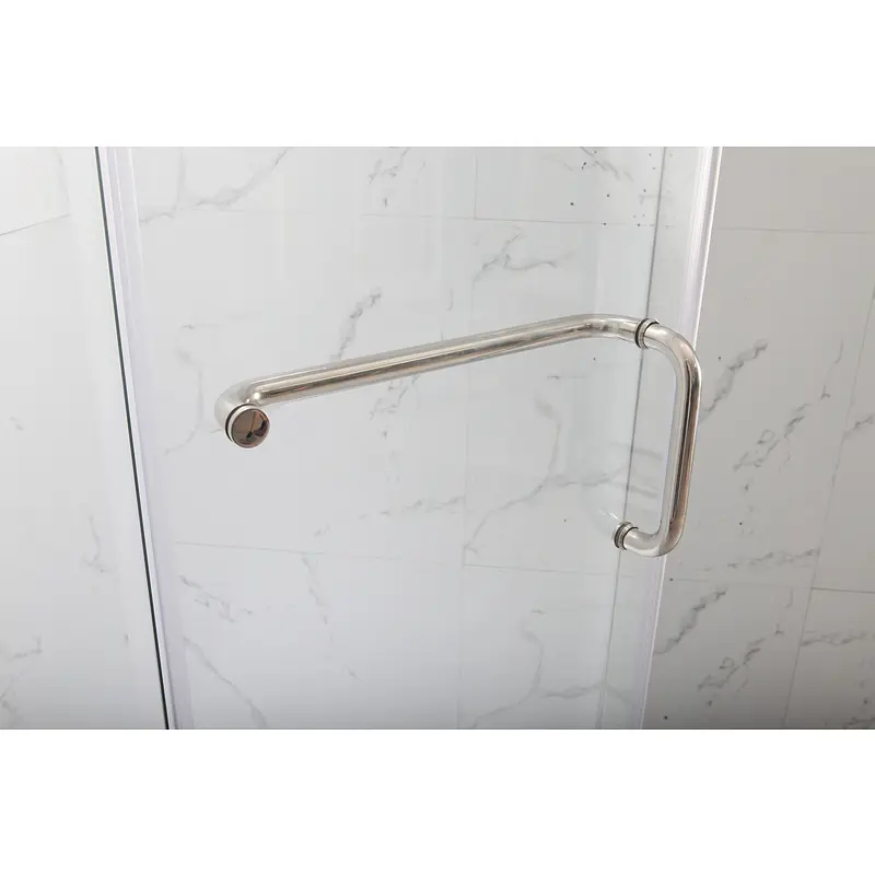 Душова кабіна з низьким піддоном Mixxus Lines SCT01-90x90x198-Tr прозоре скло 6мм New (в 2 ящ) chrome MI8370, Хром, прозорий, хром - фото 12