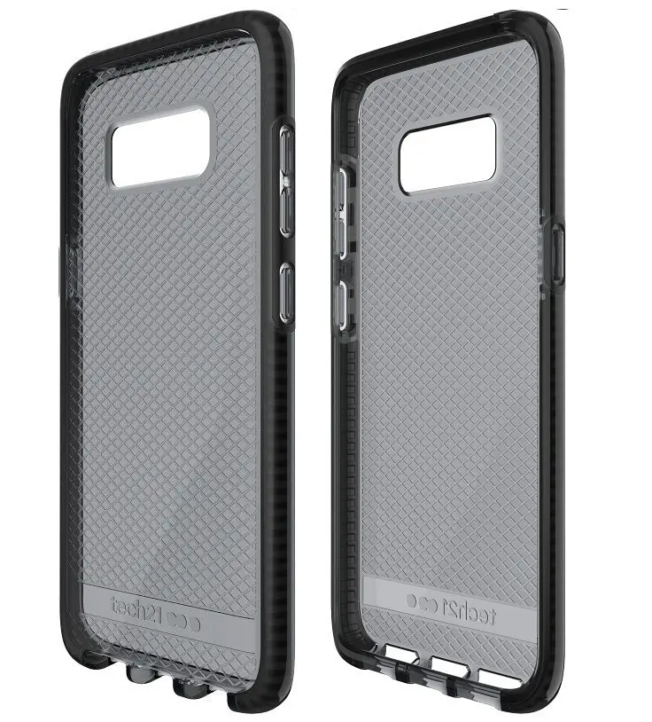 Чохол протиударний Tech21 Liquid Crystal Evo Check для Samsung S8+ Plus SM-G955U Black - фото 2