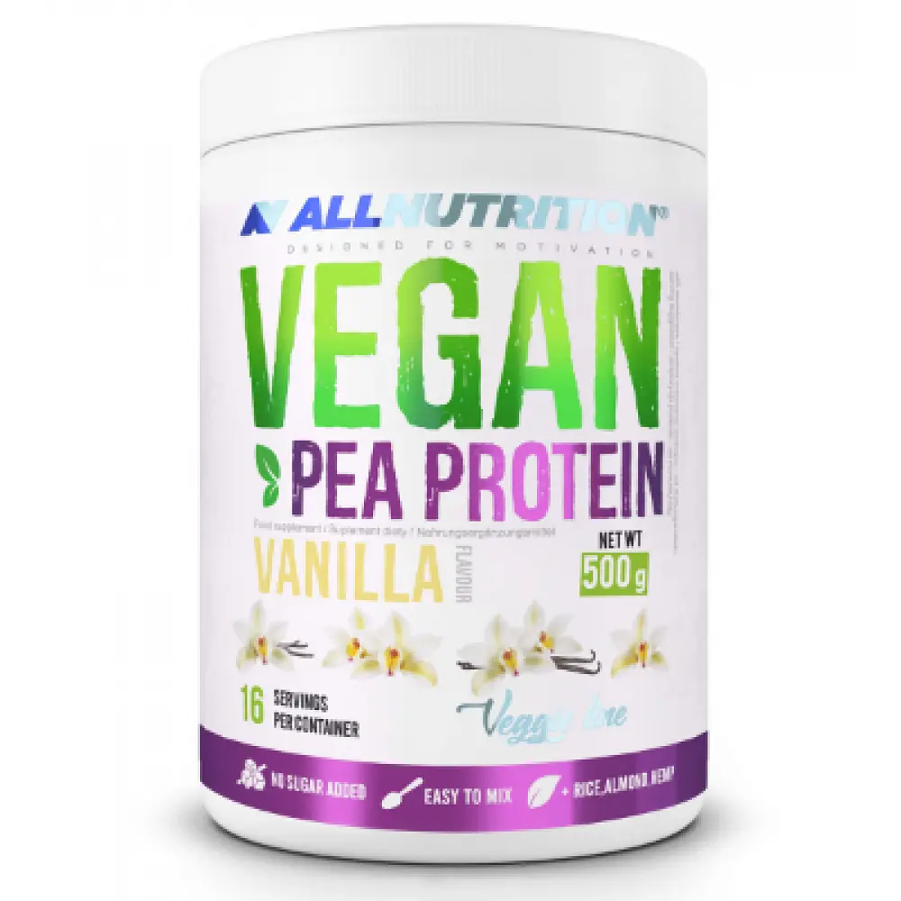 Vegan Pea Protein — 500 г Vanilla