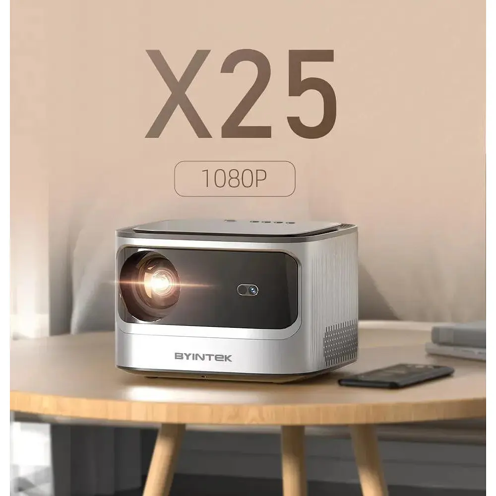 Проектор BYINTEK X25 смарт FullHD 4K WiFi LED Android - фото 2