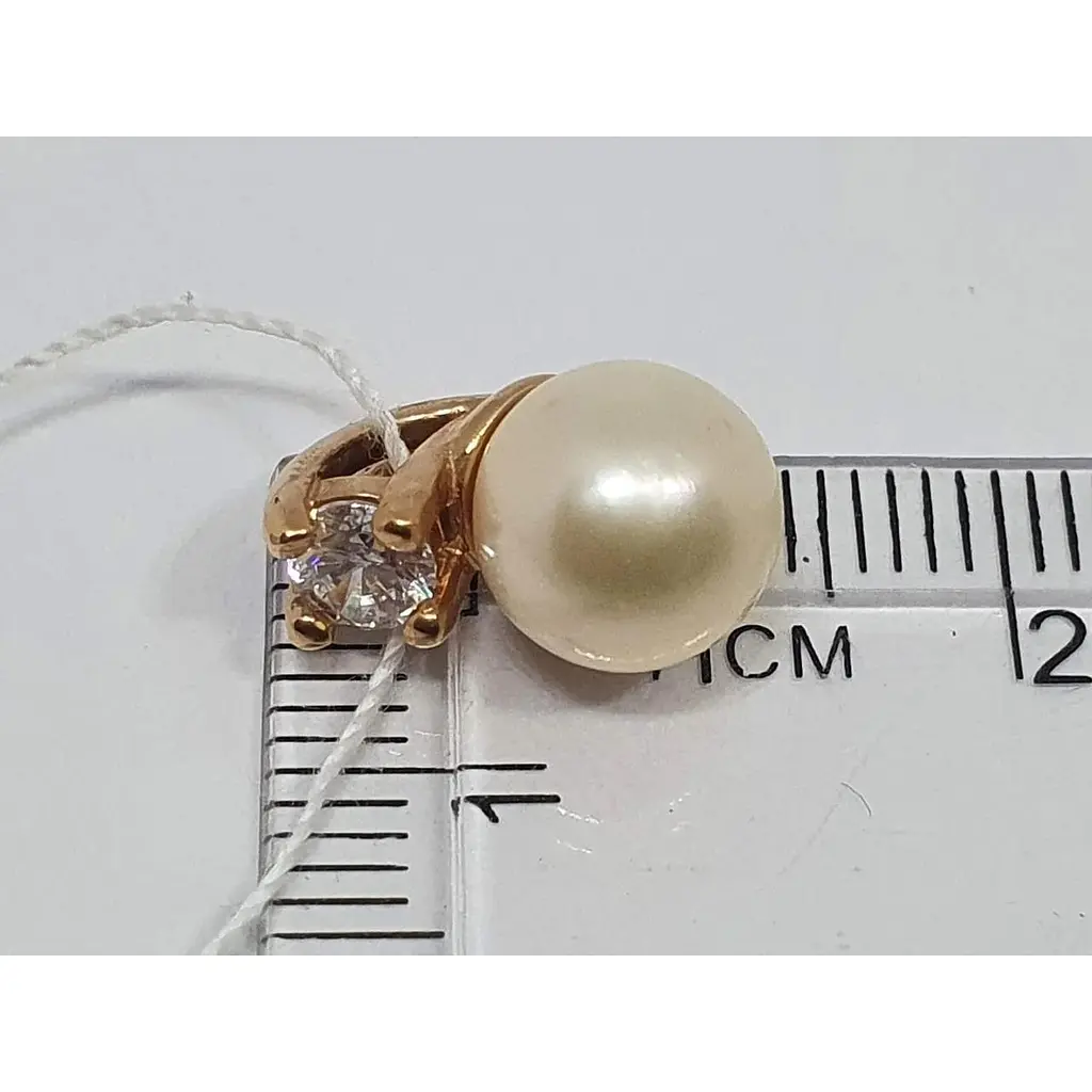 Золота підвіска Родинні коштовності з перлами. 141009 - фото 3