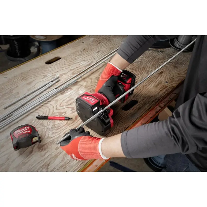 Шпилькоріз акумуляторний безщітковий MILWAUKEE M18 BLTRC-0X (каркас, HD кейс) - фото 9