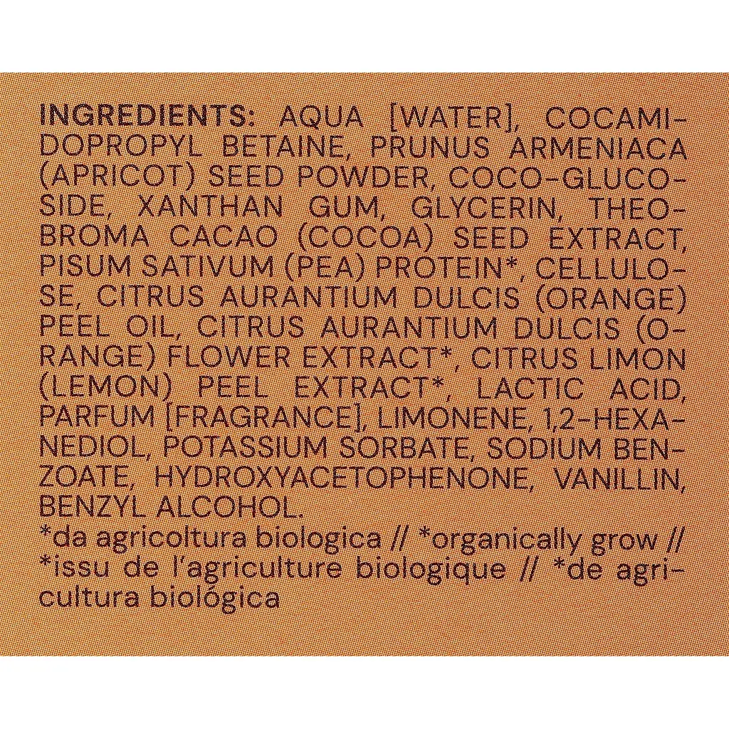 Гель для душу Bioearth Botanique Chocolate Orange Choco Exfoliating Shower Gel Апельсин та шоколад відлущувальний 250 мл - фото 3