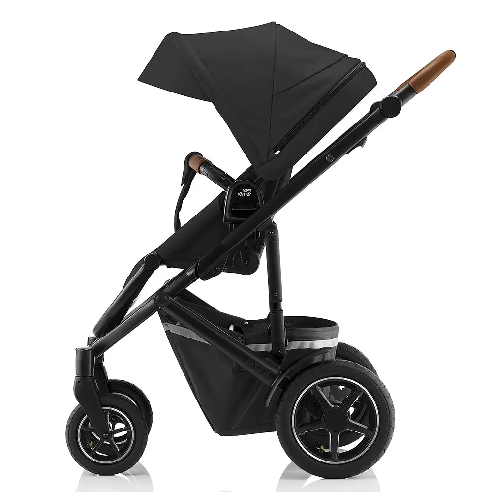 Коляска прогулянкова Britax-Romer Smile III Space Black/Brown Handle (2000034645) - фото 5