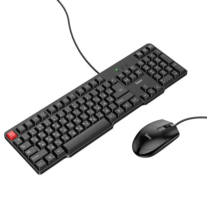 Набор клавиатура и мышь HOCO Business keyboard and mouse set GM16 (RU/ENG раскладка) - фото 8