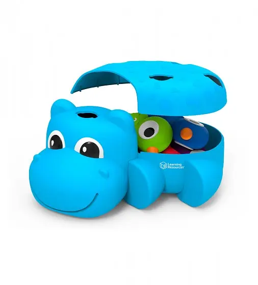 Обучающий игровой набор-сортер Learning Resources Умный бегемот Хьюи (LER9108) - фото 4