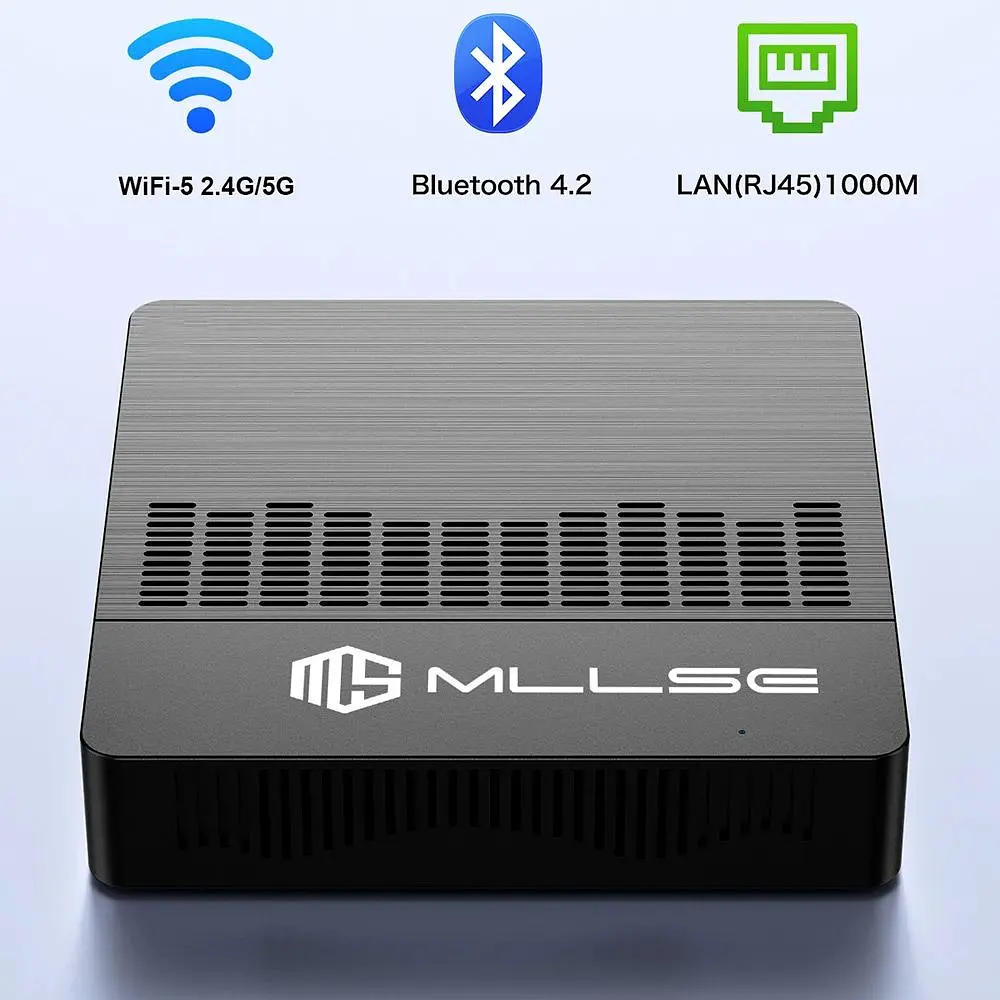 Неттоп MLLSE M2 Air 6/128GB Black [161042] - фото 9